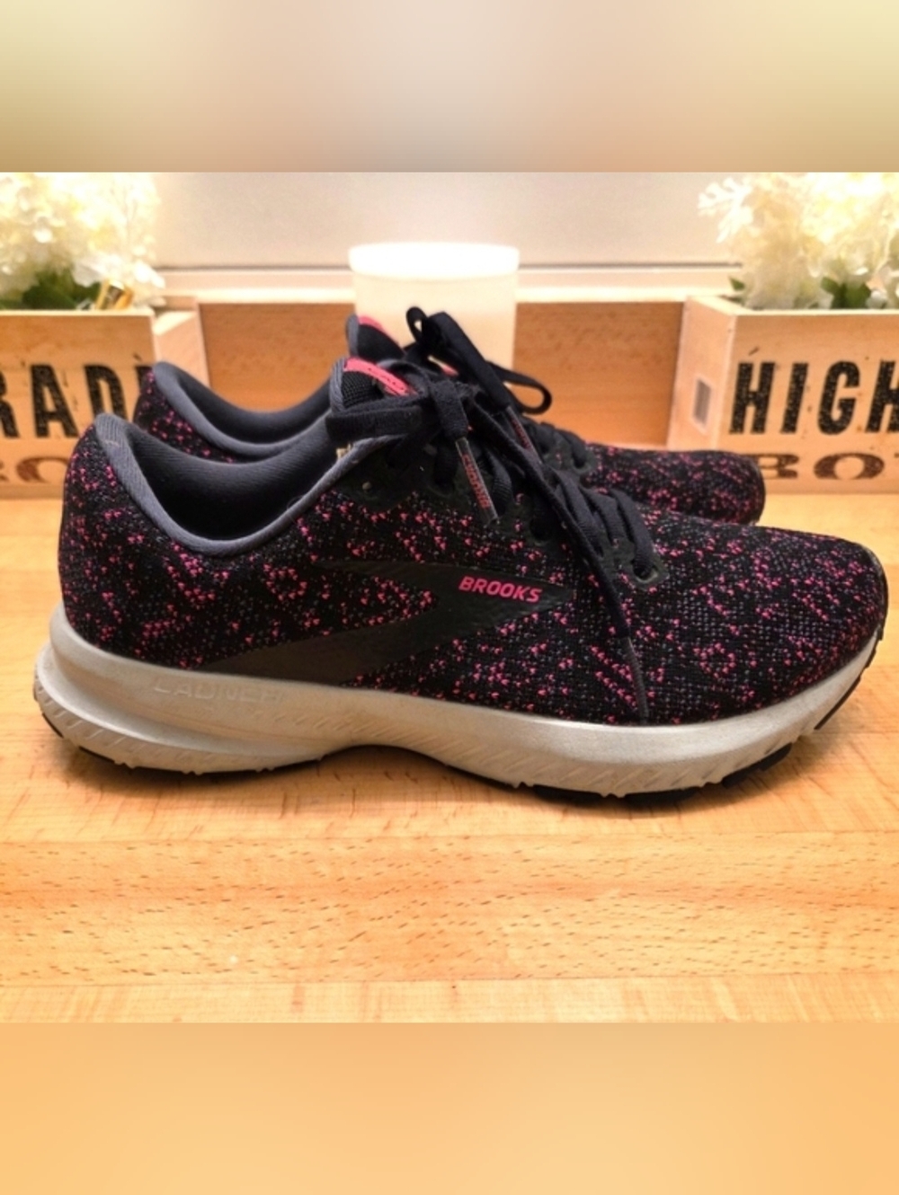 Brooks Launch 7 Running Shoes Black Womens US 10 Sneakers Shoes
